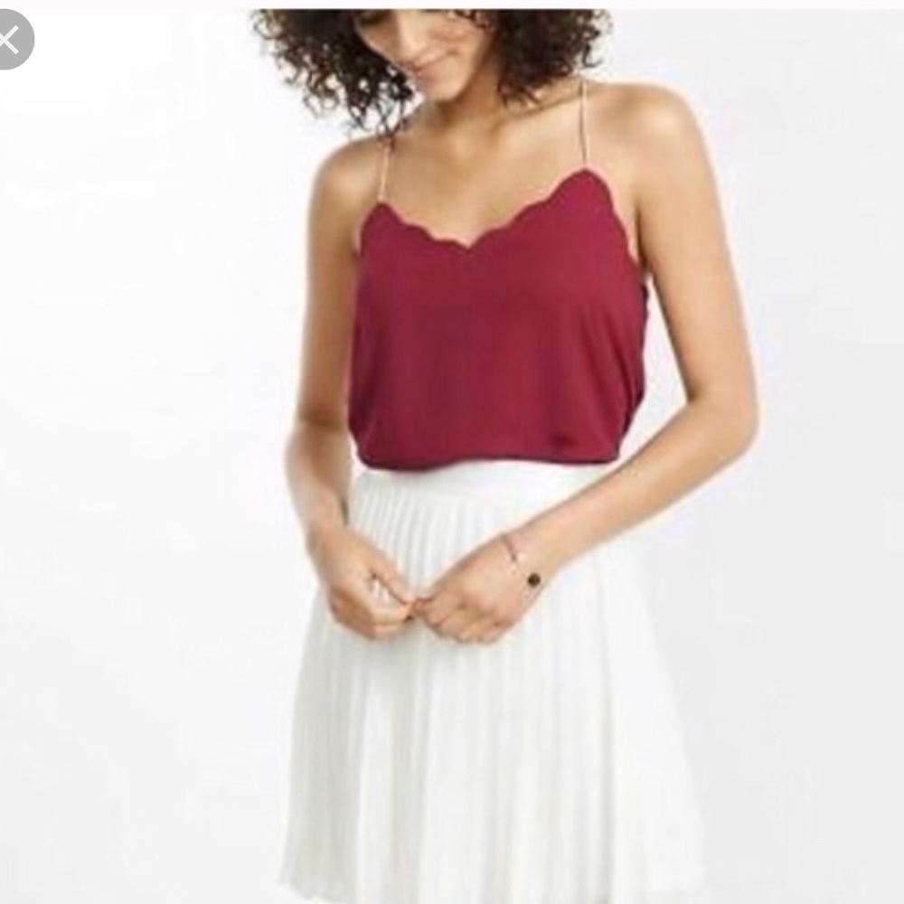 Express Barcelona Scallop Trim Reversible Tank